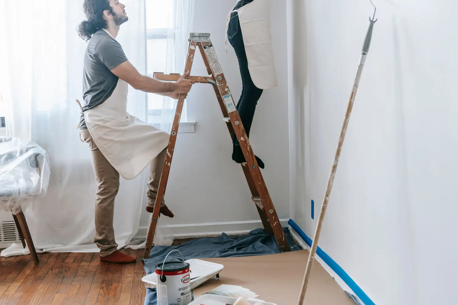 Flat Paint Can Hide Wall Flaws: A Room-by-Room Guide